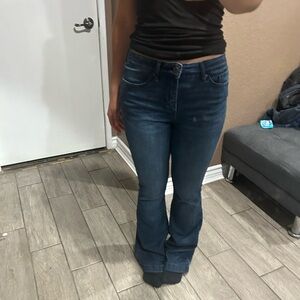 Dark Wash Bell Bottoms